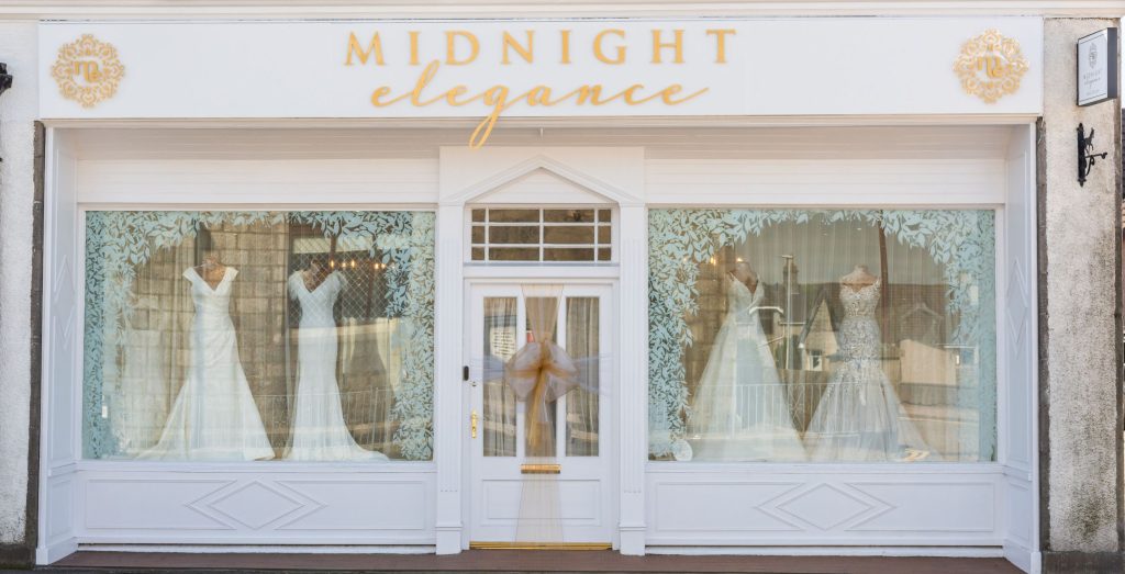 Midnight Elegance bridal shop Inverurie