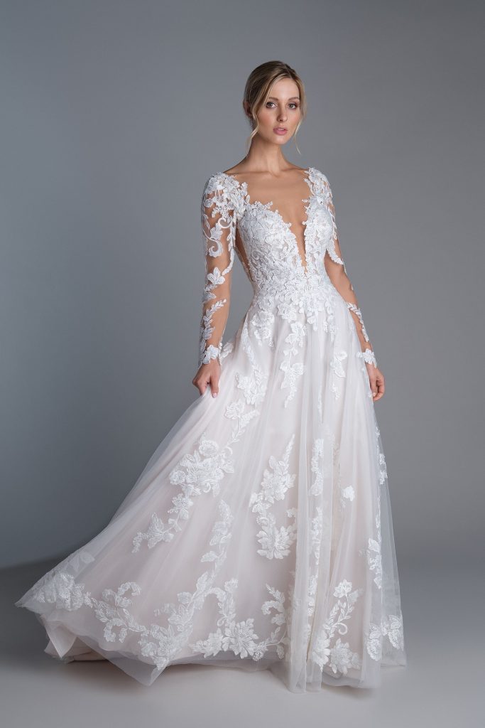 A-line wedding dress Midnight Elegance